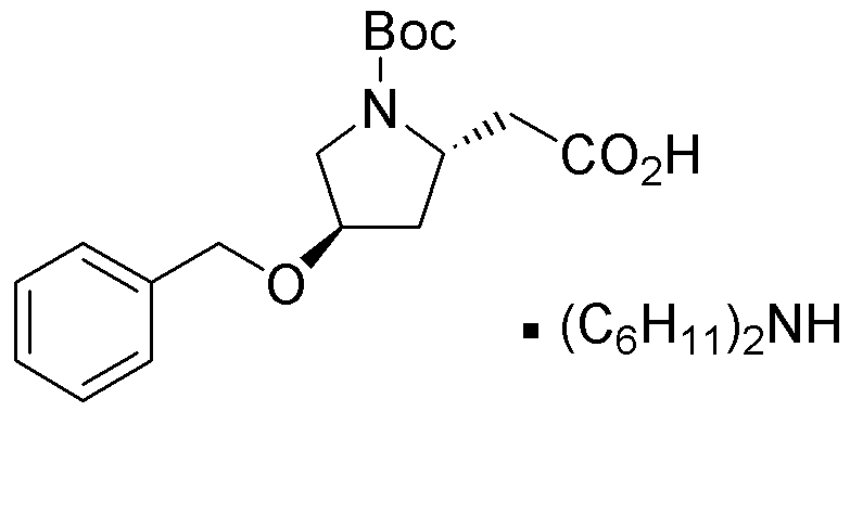Boc-O-benzyl-L-β-homohydroxyproline dicyclohexylammonium salt