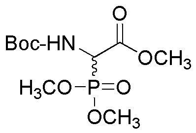 (+/-)-Boc-α-phosphonoglycine trimethyl ester
