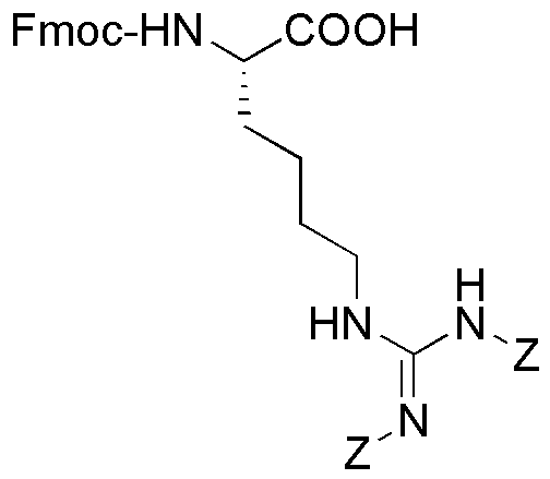 Nα-Fmoc-Nω-bis-carbobenzoxy-L-homoarginine