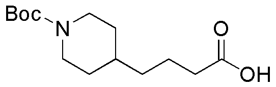 4-(1-Boc-piperidin-4-yl)butanoic acid