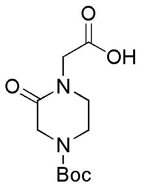 4-Boc-1-carboxymethylpiperazin-2-one