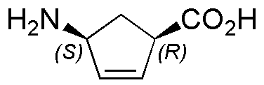(+)-(1R,4S)-4-Aminocyclopent-2-enecarboxylic acid