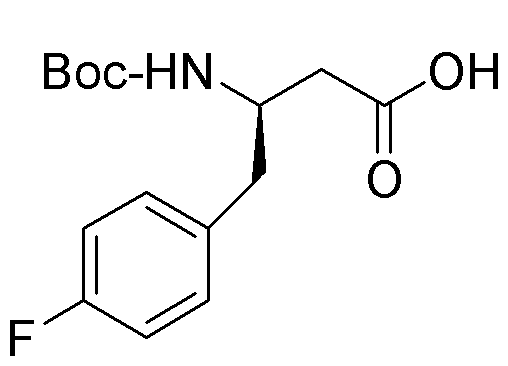 Boc-4-fluoro-D-β-homophenylalanine