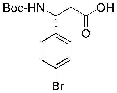 Boc-(R-3-amino-3-(4-bromophenyl)propionic acid