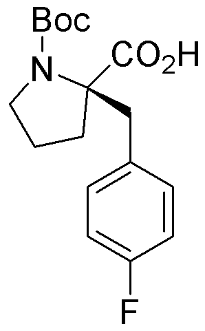 Boc-R)-a-4-fluorobenzyl)proline