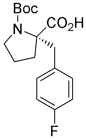 Boc-(S)-a-(4-fluorobenzyl)proline