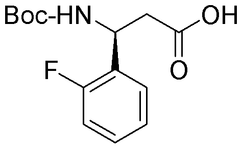 Boc-(S-3-amino-3-(2-fluorophenyl)propionic acid