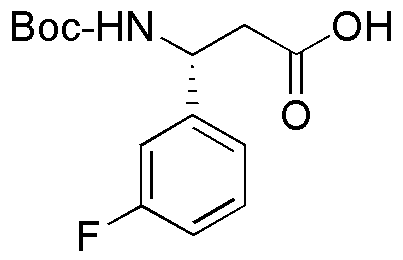 Boc-(R)-3-amino-3-(3-fluorophenyl)propionic acid