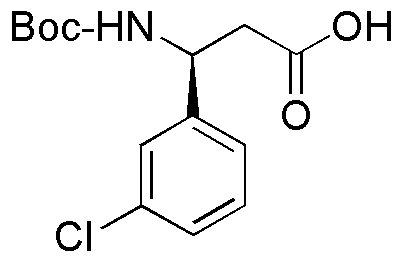 Boc-(S-3-amino-3-(3-chlorophenyl)propionic acid