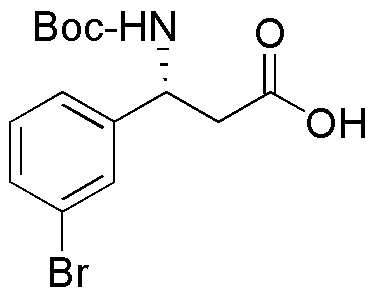 Boc-(R)-3-amino-3-(3-bromophenyl)propionic acid