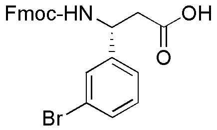 Fmoc-(R-3-amino-3-(3-bromophenyl)propionic acid