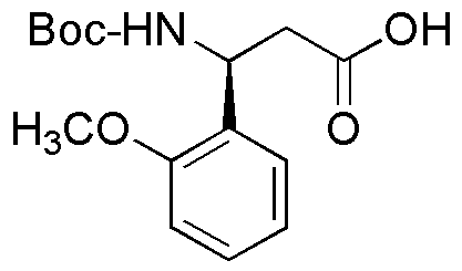 Ácido Boc-(S-3-amino-3-(2-metoxifenil)propiónico