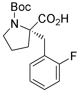 Boc-(S)-a-(2-fluorobenzyl)proline