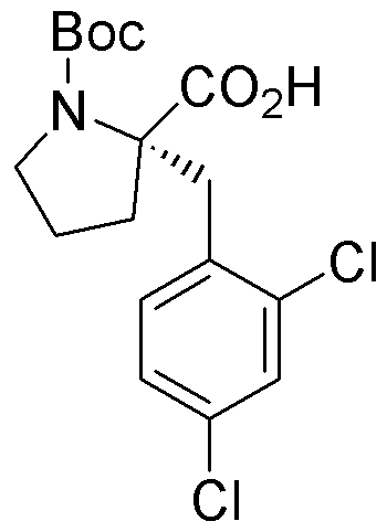 Boc-(S)-a-2,4-dichlorobenzyl)proline