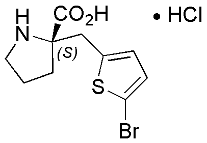 (S-α-(5-Bromo-2-tiofenilmetil)prolinaHCl