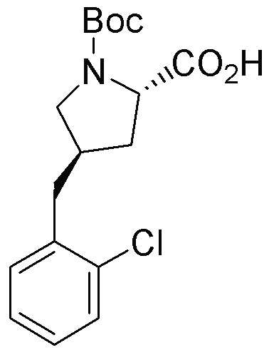 Boc-(R)-γ-(2-chlorobenzyl)-L-proline