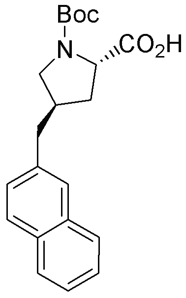 Boc-R)-γ-(2-naphthalenylmethyl)-L-proline