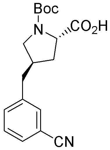 Boc-R)-γ-(3-cyanobenzyl)-L-proline