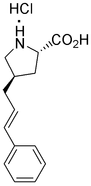 (R)-γ-(3-Phenylallylbenzyl)-L-prolineHCl