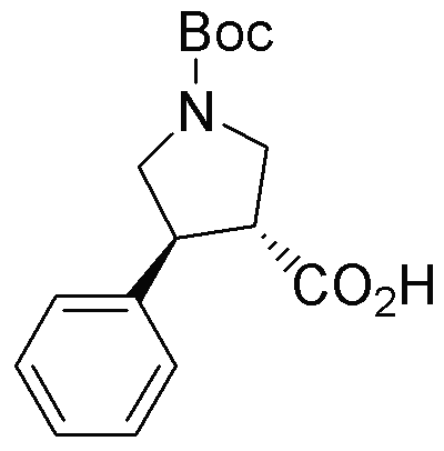 Boc-(+/-)-trans-4-phenylpyrrolidine-3-carboxylic acid