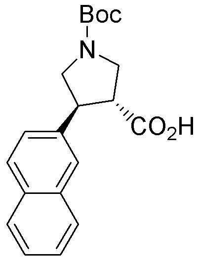 Boc-(+/-)-trans-4-(2-naphthyl)pyrrolidine-3-carboxylic acid