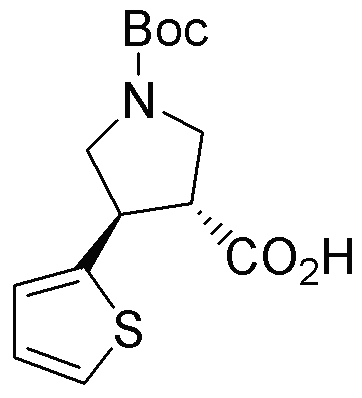 Boc-(+/-)-trans-4-(2-thienyl)pyrrolidine-3-carboxylic acid