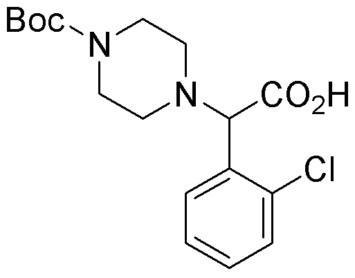 2-(4-Boc-piperazinyl)-2-(2-chlorophenyl)acetic acid