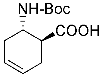 Boc-trans-1,2-aminocyclohex-4-ene carboxylic acid