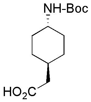 Boc-trans-4-aminocyclohexane acetic acid