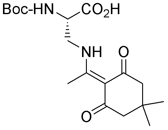 Ácido Nα-Boc-Nβ-(4,4-dimetil-2,6-dioxociclohex-1-ilideno)etil-L-2,3-diaminopropiónico