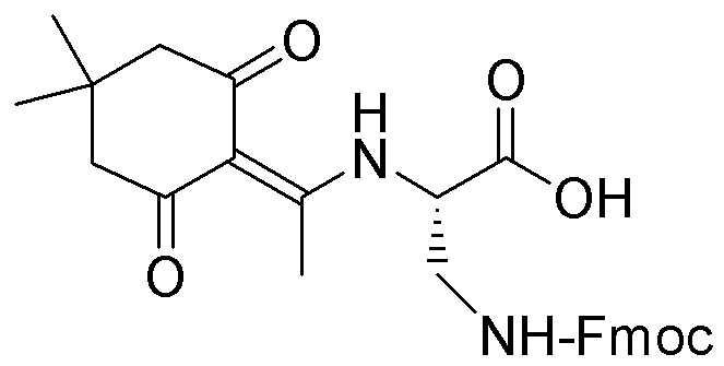 Nα-(4,4-Dimethyl-2,6-dioxocyclohex-1-ylidene)ethyl-Nβ-Fmoc-L-2,3-diaminopropionic acid