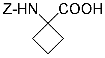 1-(Z-amino)-cyclobutyl-1-carboxylic acid