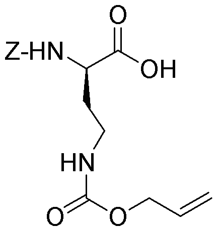 Sel de dicyclohexylammonium de l'acide Nα-Z-Nγ-allyloxycarbonyl-D-2,4-diaminobutyrique