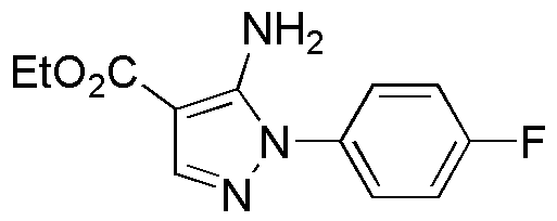Ethyl 5-Amino-1-(4-fluorophenyl)pyrazole-4-carboxylate