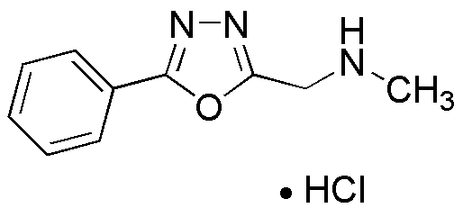 Methyl-(5-phenyl-[1,3,4]oxadiazol-2-ylmethyl)amine hydrochloride
