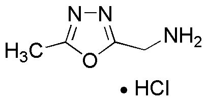 5-Methyl-[1,3,4]oxadiazol-2-ylmethylamineHCl