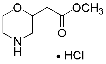 Morpholin-2-yl-acetic acid methyl ester hydrochloride