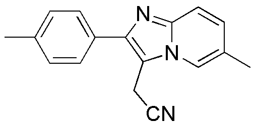 (6-Methyl-2-p-tolyl-imidazo[1,2-a]pyridin-3-yl)acetonitrile