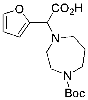 1-Boc-4-(Carboxy-furan-2-yl-methyl)-[1,4]diazepane