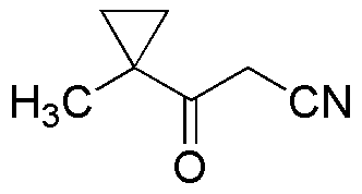 3-(1-Metil-ciclopropil)-3-oxo-propionitrilo