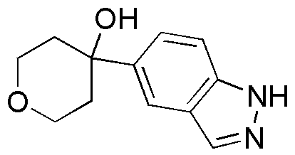 4-(1H-indazol-5-yl)tétrahydropyran-4-ol