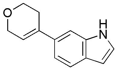 6-(3,6-Dihydro-2H-pyran-4-yl)-1H-indole