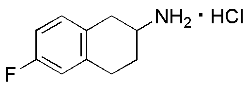 6-Fluoro-1,2,3,4-tetrahydronaphthalen-2-ylamine hydrochloride