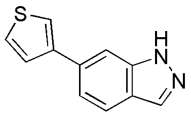 6-Thiophén-3-yl-1H-indazole
