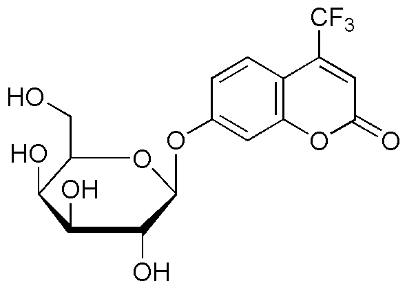 4-(Trifluoromethyl)umbelliferyl-β-D-galactopyranoside