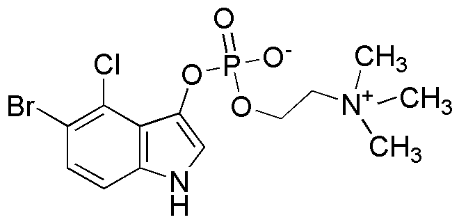 5-Bromo-4-chloro-3-indoxyl choline phosphate