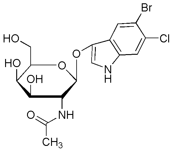 5-Bromo-4-chloro-3-indolyl-N-acetyl-β-D-galactosaminide