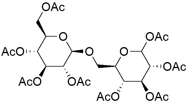 β-Gentiobiose octaacetate