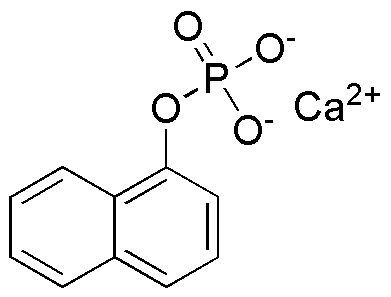 1-Naphthylphosphoric acid calcium salt