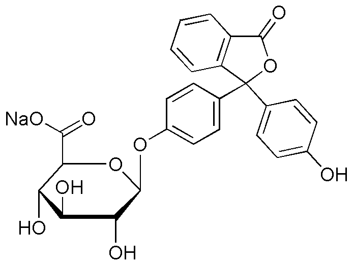 Phenolphthalein glucuronic acid sodium salt